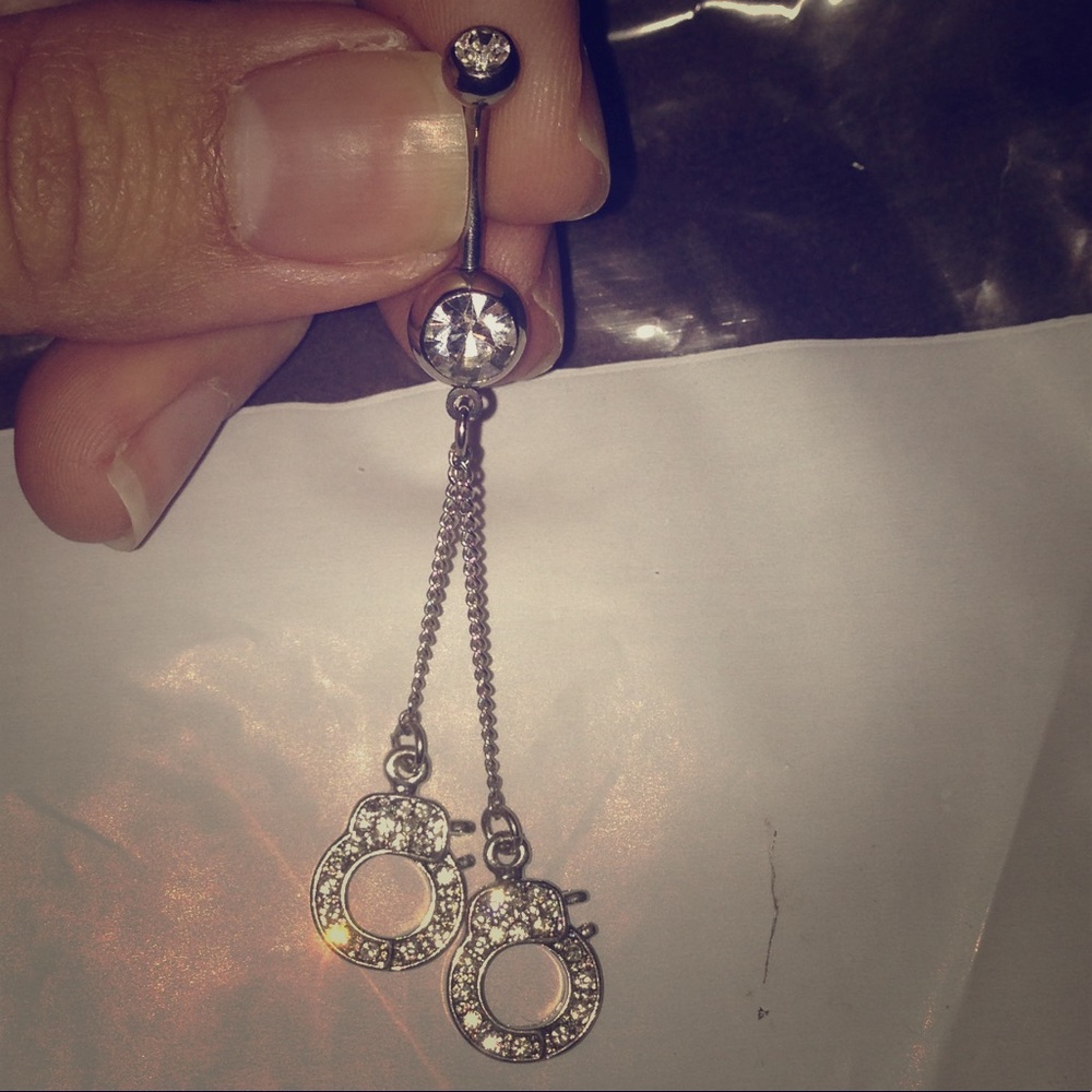 2/$20 sale Sterling silver belly ring